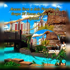 Spazzio Di Roma Com Acesso Ao Acqua Park Splash Caldas Novas